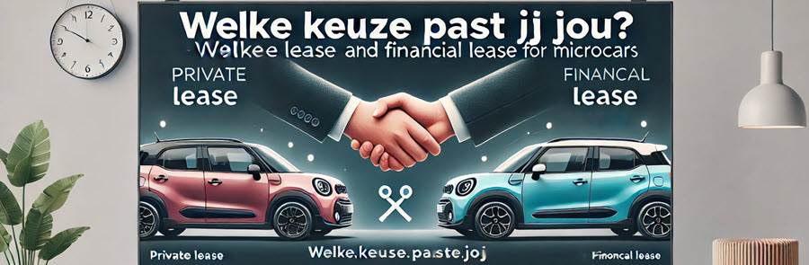 Brommobiel Private Lease vs. Financial Lease: Welke Past bij Jou? Brommobiel Private Lease vs. Financial Lease: Welke Past bij Jou?