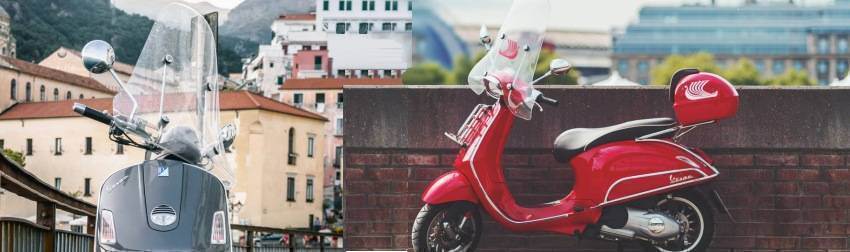 Scooter windscherm: De Na - Voordelen en Zonlicht