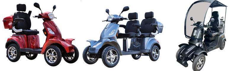 Scootmobielen voor lange afstanden Scootmobielen voor lange afstanden