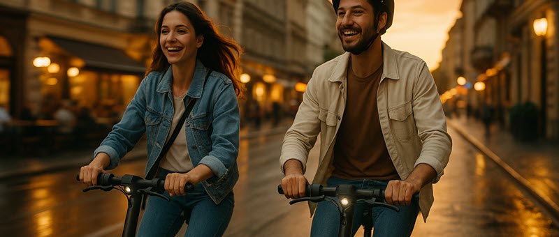 Scoot & Spark: Stedelijke Avonturen met een Vleugje Snelle Pret