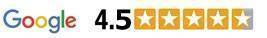 google logo and rating