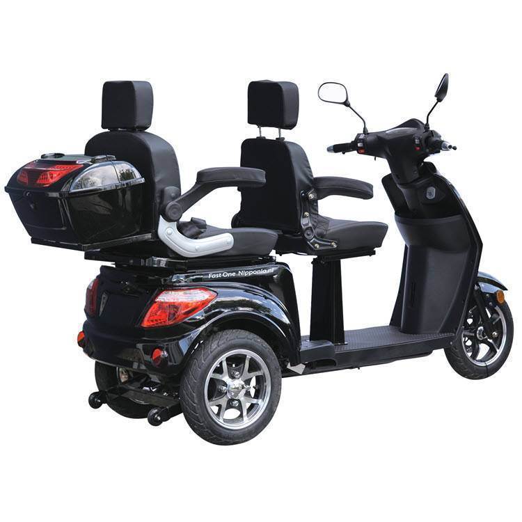 DUO scootmobiel 2 persoons gehandicaptenvoertuig