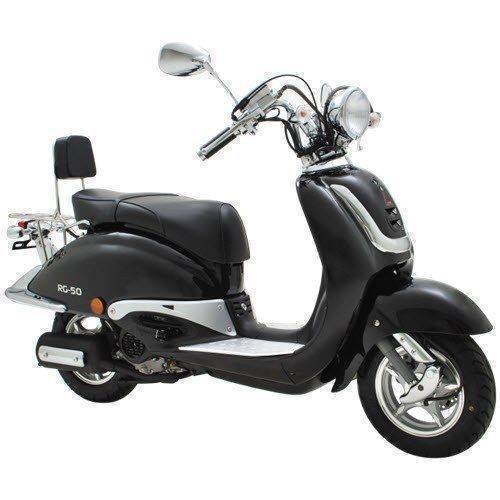 Motorroller Easycruiser Chrome Edition 50ccm Euro 5 Retro Roller