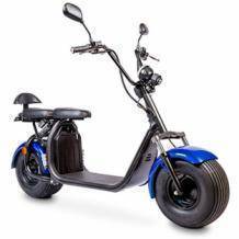 Ecruiser X1 Fat tire scooter blauw 1