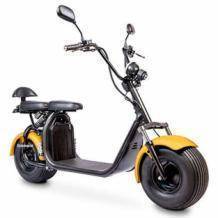 Ecruiser X1 Fat tire scooter geel 1