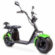 Ecruiser X1 Fat tire scooter grafetti groen